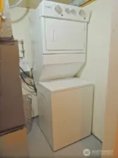 W&D features gas dryer