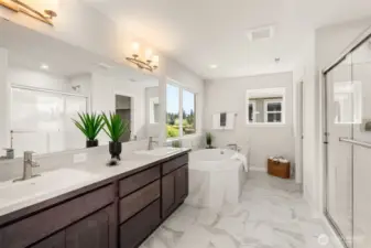 Home is under construction. Photos are of a previously built home from the same community with similar finishes that are staged. Builder reserves the right to change features, plans, prices & specifications without notice. Features vary by plan. Buyer to verify square footage.