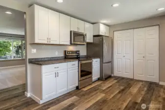 stainless steel appliances