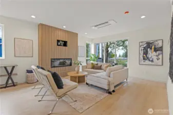 Open floor plan ideal for entertaining with balcony off the living room!