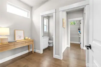 Flex area that can be an additional butlers pantry