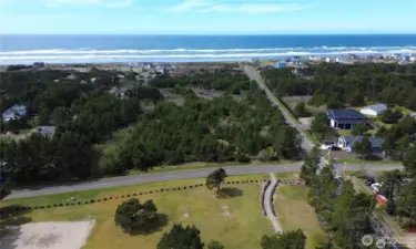 Walk out property and Nature Trails with direct Beach Access