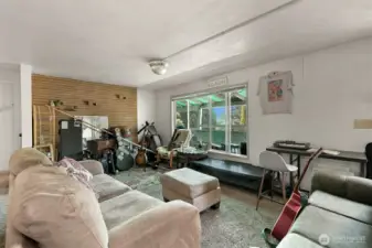 Living room of the house