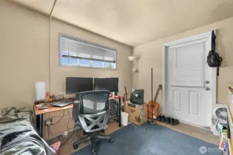 Bedroom 2 on main floor of house