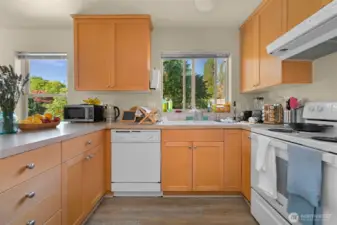 Kitchen in duplex