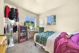 Bedroom 2 in duplex