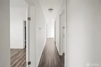 Unit C hallway