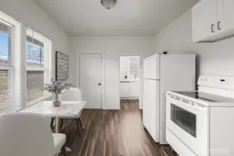 Unit B kitchen