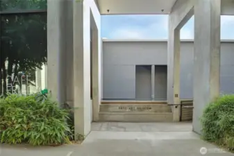 The stunning FRYE Museum min from unit.