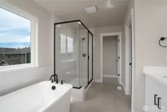 Photos are of a home in a different community and are for illustration purposes only to reflect typical finishes.  May depict seller enhancements.  Colors and options may vary.