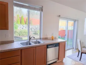 Open the sliders to your private backyard