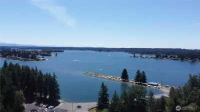 North Lake Tapps Park offers swimming, boating, trails, and more