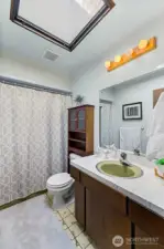 Main floor bathroom