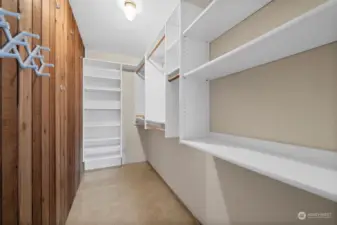 Primary Walk-in Closet