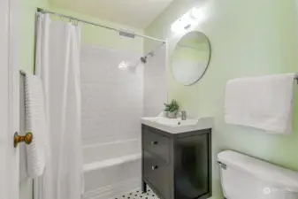 Updated bathroom