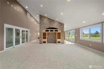 Family Room - Hot tub access to left