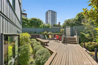 Community sun deck
