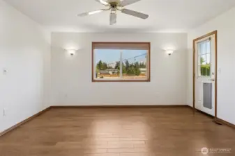 Primary suite with Mt. View.