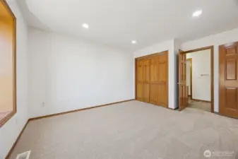 Jr. Suite with California closet and 3 piece ensuite and New Carpet