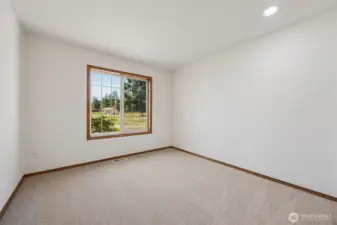 3rd Bedroom with New carpet