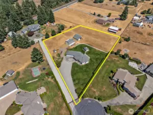 2.43 acre lot