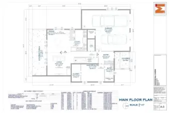 Main Level Floor Plan