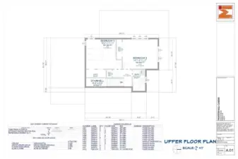 Upper Level Floor Plan