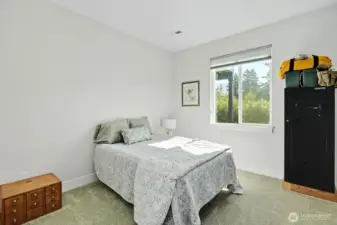 Third bedroom also located on the lower floor.