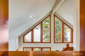 View from primary bedroom