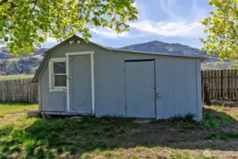 Outbuilding with power