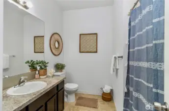 Large full bathroom