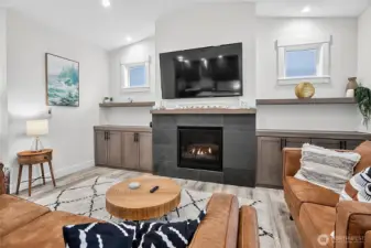 Cozy Propane Fireplace