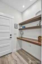 Custom Built-Ins at Back Entry