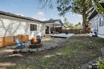 Mature Landscape & Fully Fenced Backyard with Privacy Fencing