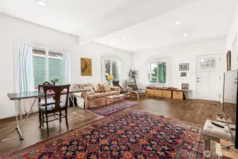 Open Concept Dining and Living