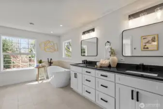 5-piece primary bathroom