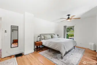 Spacious Primary bedroom
