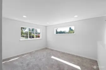 Large flex space/bonus room located at the top of the landing. What would you use this space for?
