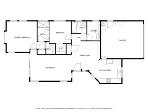 Floor plan without measurements.