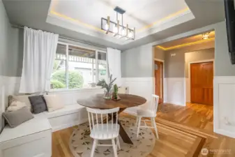 Breakfast Nook off Kitchen