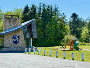 NOT TAKEN FROM LOT.  This photo taken of the Sierra Clubhouse.