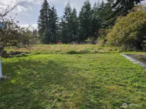 Level acre of land