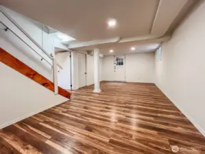 Finished basement
