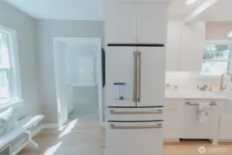 super sized refrigerator
