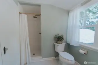 3/4 bath on second floor
