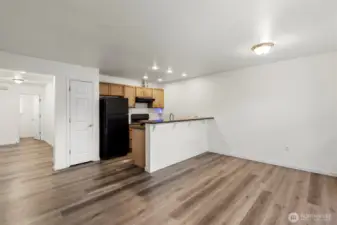 final look of 1st flr, we'll go upstairs now.