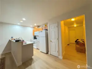 Unit A just got a Kitchen & Bathroom remodel- Only living room FYI.