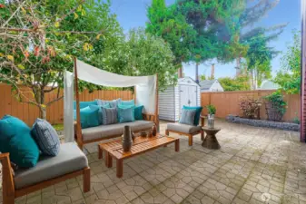*Patio Virtually Staged*