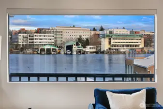 Picturesque view from your living area or on the deck outside.