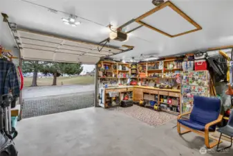 Garage with alley access